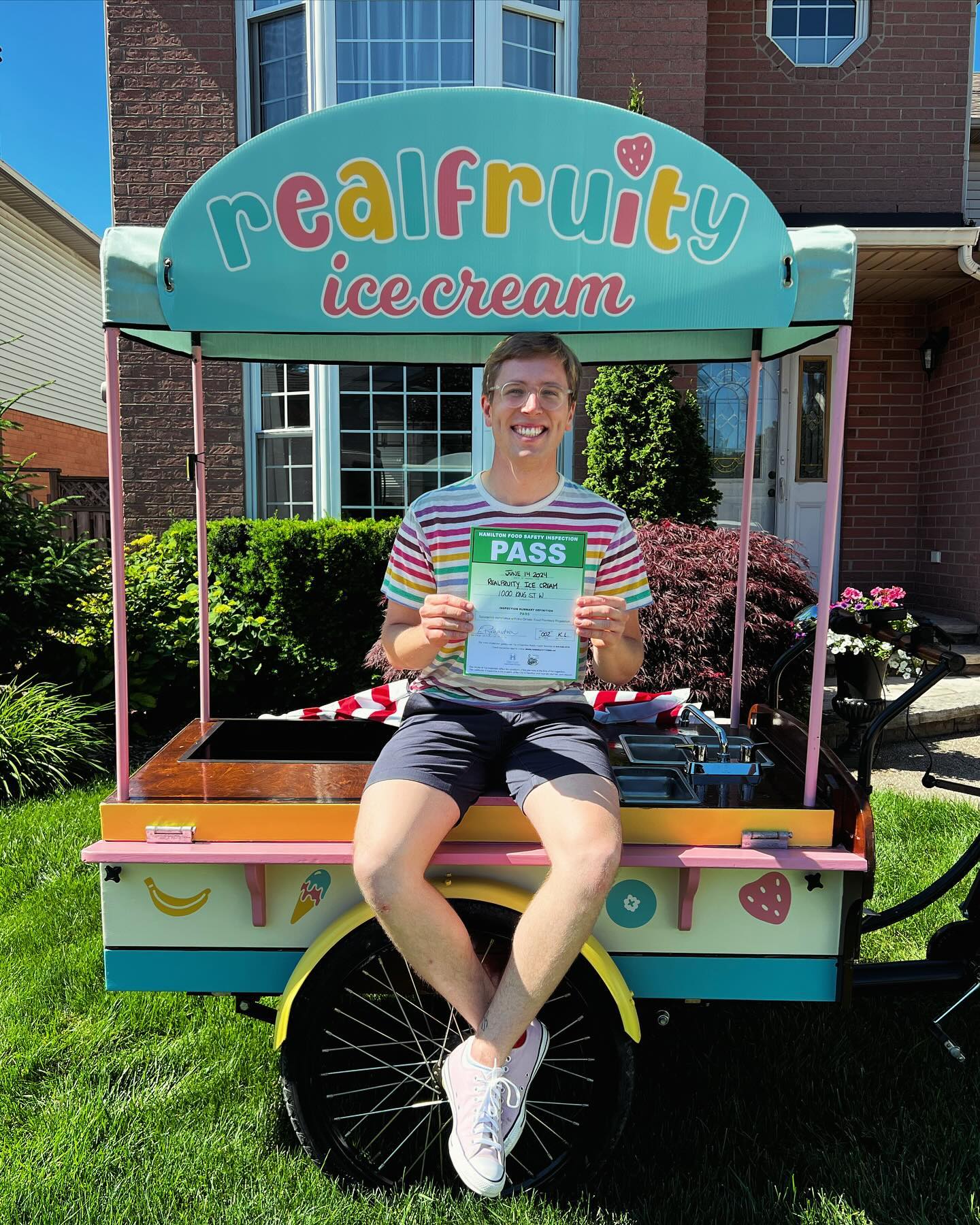 Jacob Koenig, Founder of Real Fruity Ice Cream